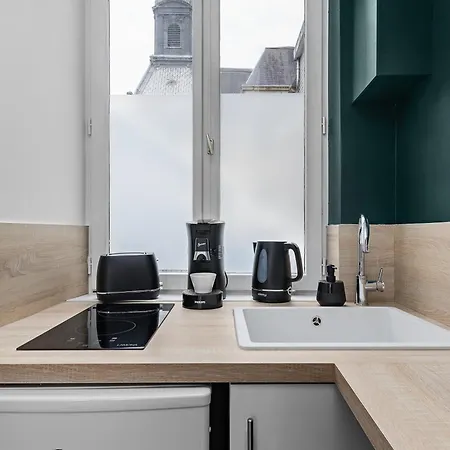 Appartement L'Escale Normande - Terrasse - Gare à Rouen Extérieur photo